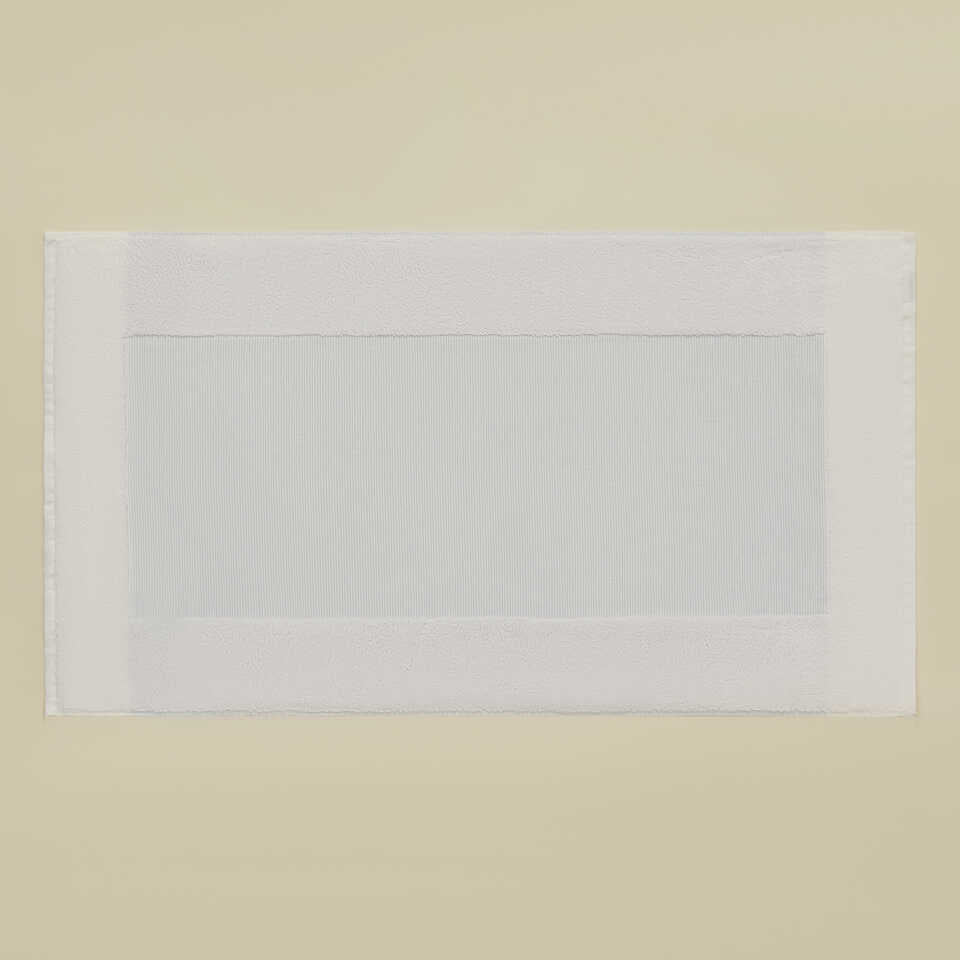 Linen Blend Bath Mat Kilyos, Mint, 50x85 cm