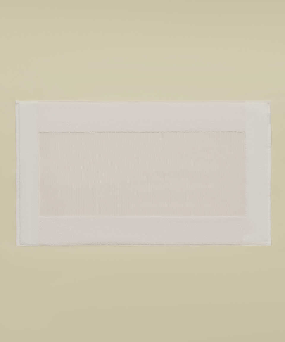 Linen Blend Bath Mat Kilyos, Pink, 50x85 cm
