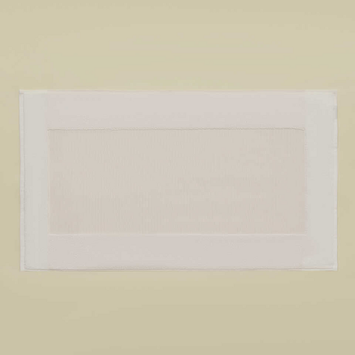 Linen Blend Bath Mat Kilyos, Pink, 50x85 cm