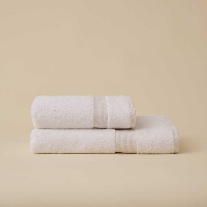 Linen Blend Towel Kilyos Hamam, Beige, 50x100 cm