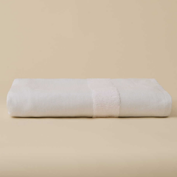 Linen Blend Peshtemal Kilyos, Mint, 76x147 cm