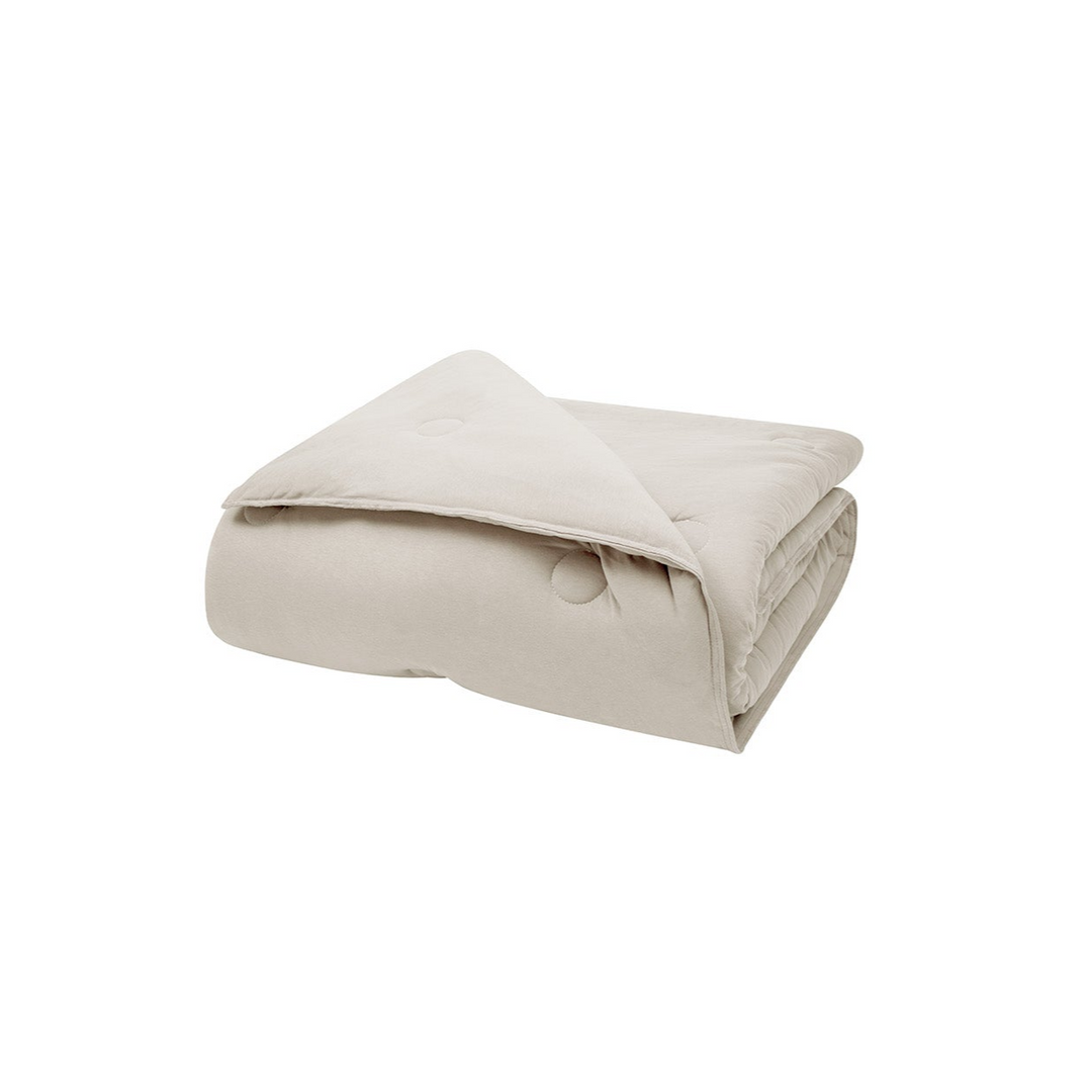 Lupa Soft Quilt, Combed Cotton, Beige, 300 g/m², 200x220 cm