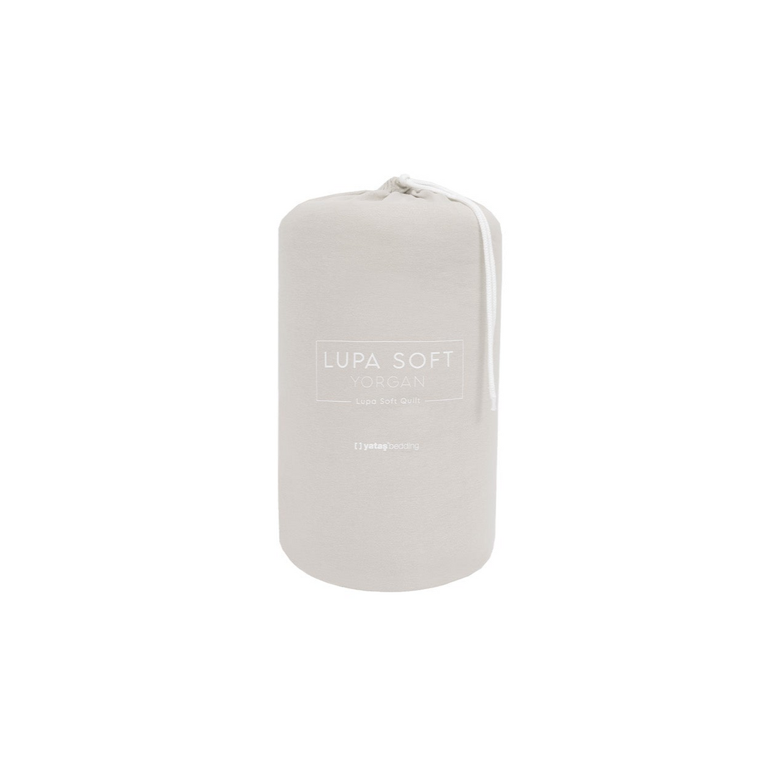 Lupa Soft Quilt, Combed Cotton, Beige, 300 g/m², 200x220 cm