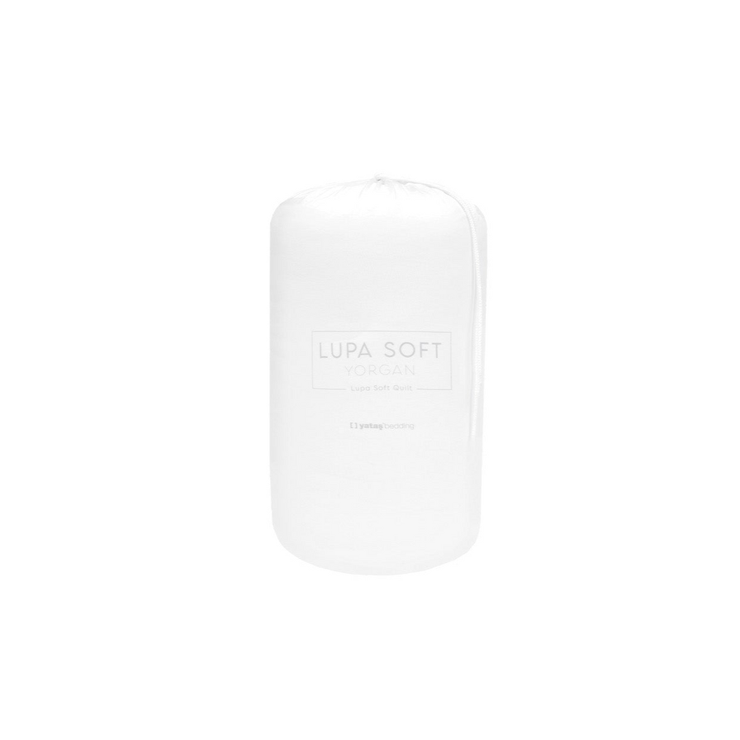 Lupa Soft Quilt, Combed Cotton, White, 300 g/m², 200x220 cm