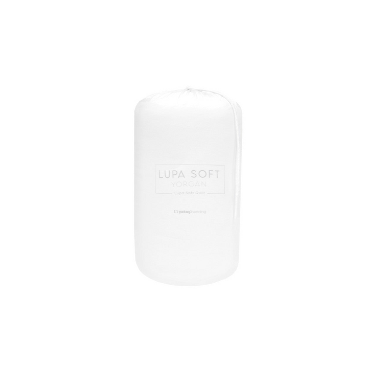 Lupa Soft Quilt, Combed Cotton, White, 300 g/m², 200x220 cm