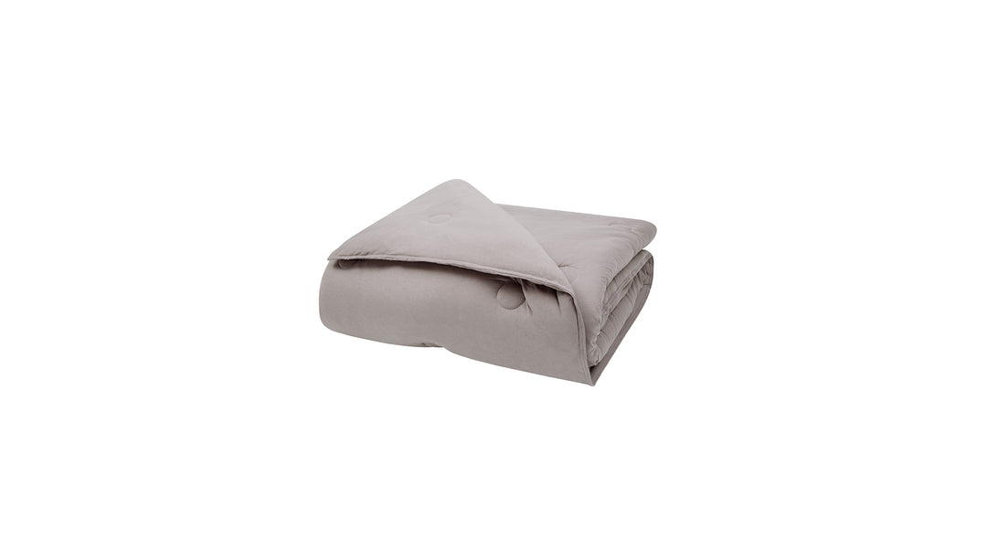 Lupa Soft Quilt, Combed Cotton, Gray, 300 g/m², 200x220 cm