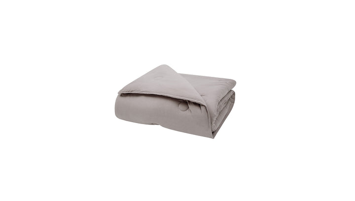 Lupa Soft Quilt, Combed Cotton, Gray, 300 g/m², 200x220 cm
