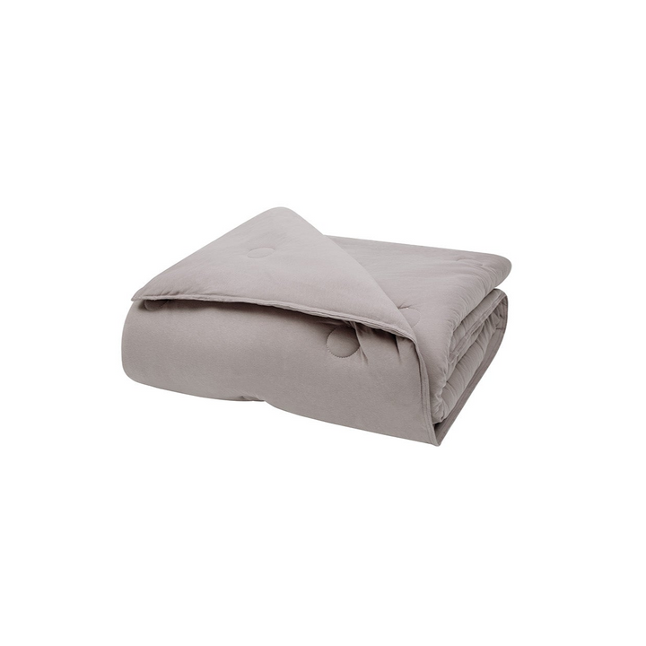 Lupa Soft Quilt, Combed Cotton, Gray, 300 g/m², 200x220 cm