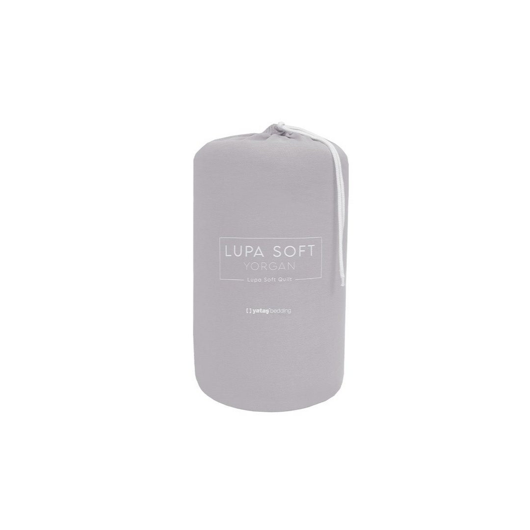 Lupa Soft Quilt, Combed Cotton, Gray, 300 g/m², 200x220 cm