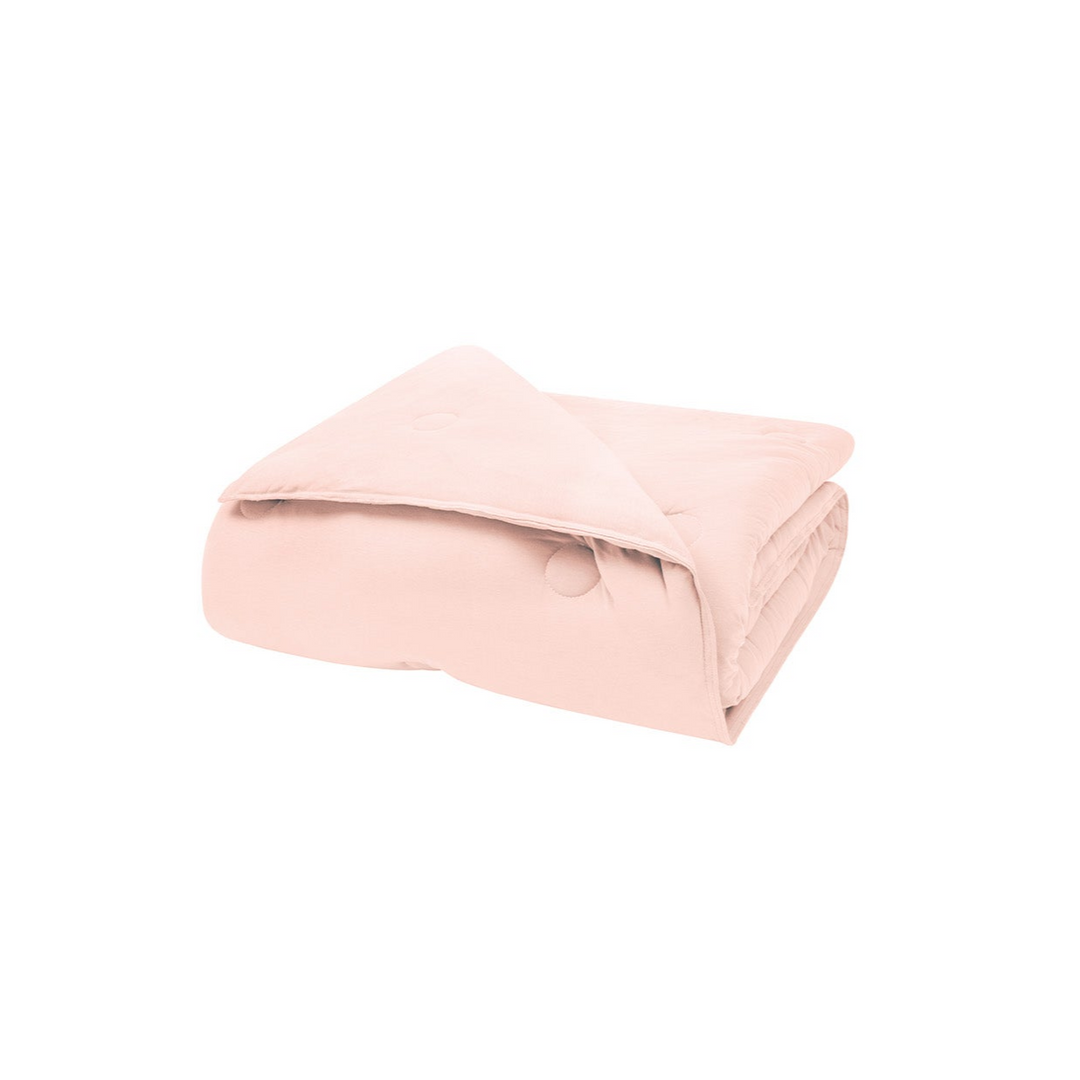 Lupa Soft Quilt, Combed Cotton, Powder Pink, 300 g/m², 200x220 cm
