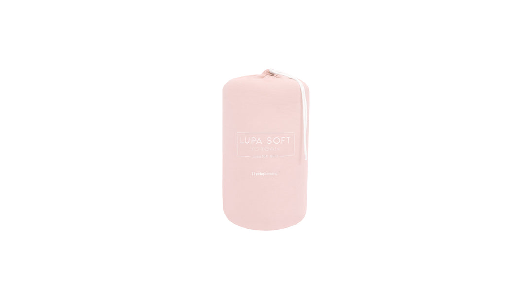 Lupa Soft Quilt, Combed Cotton, Powder Pink, 300 g/m², 200x220 cm