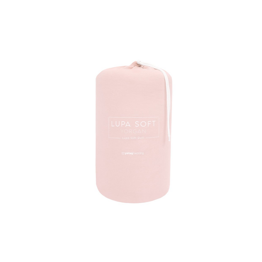 Lupa Soft Quilt, Combed Cotton, Powder Pink, 300 g/m², 200x220 cm