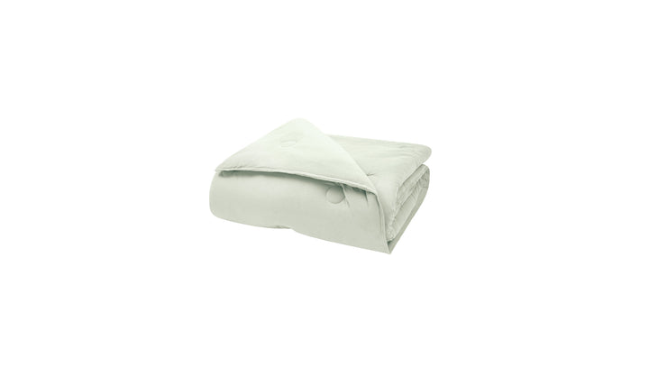 Lupa Soft Quilt, Combed Cotton, Light Green, 300 g/m², 200x220 cm