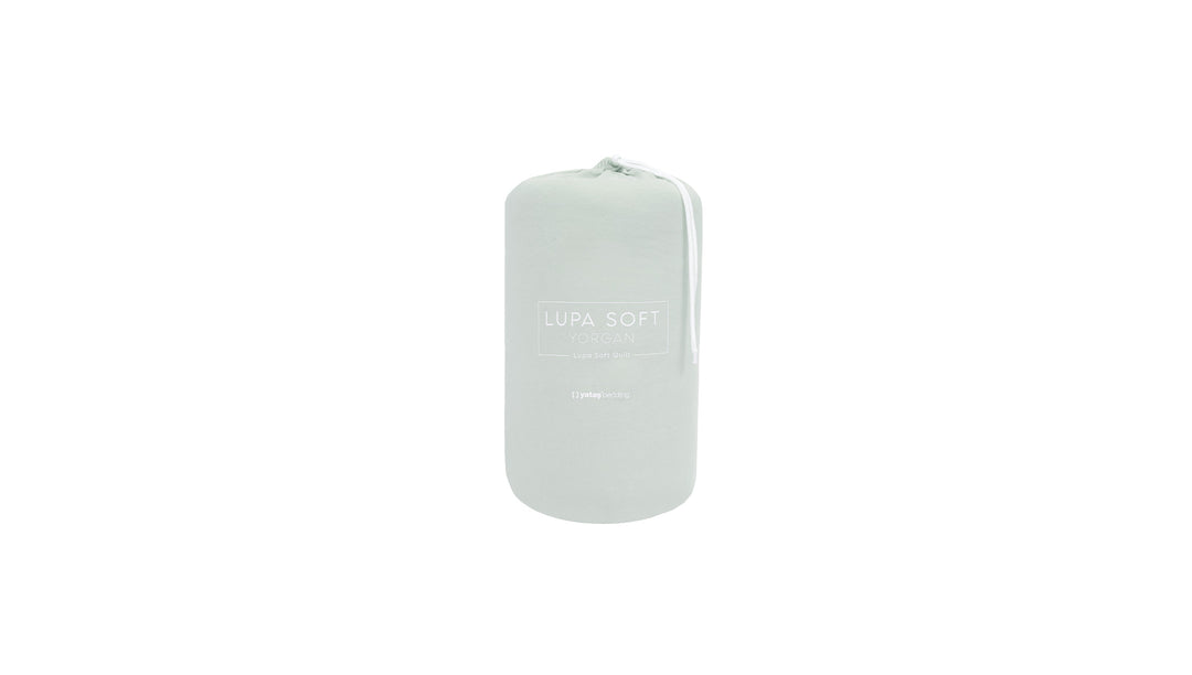 Lupa Soft Quilt, Combed Cotton, Light Green, 300 g/m², 200x220 cm