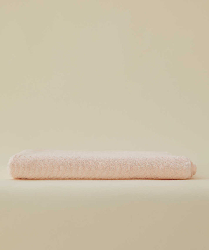 Towel Organic, 100% Organic Cotton, powder pink, 30x50 cm