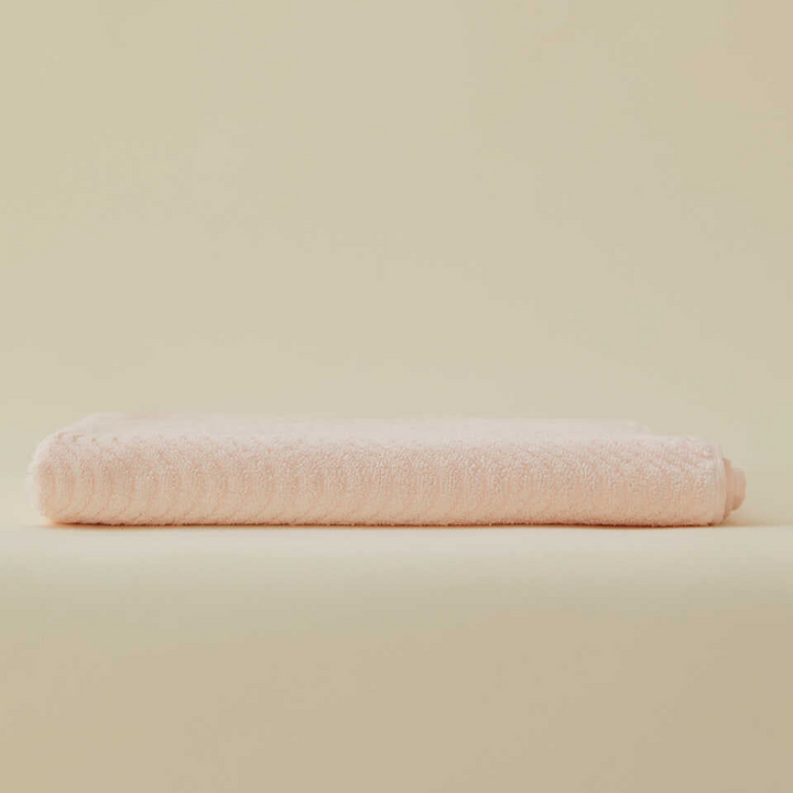 Towel Organic, 100% Organic Cotton, powder pink, 30x50 cm