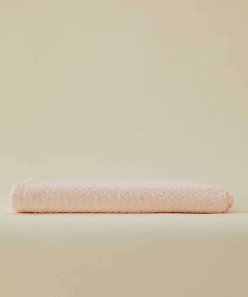 Towel Organic, 100% Organic Cotton, powder pink, 50x100 cm