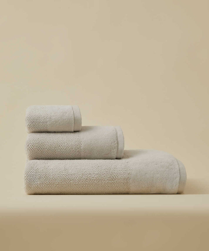 Organic Cotton Towel Sardes, Grey, 90x150 cm