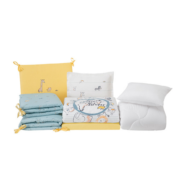 Friends Baby Sleep Set, 100% Cotton, 8 pieces set