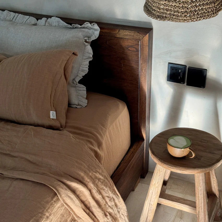 Camel Linen Pillowcase, 40x40 cm, Linen Tales