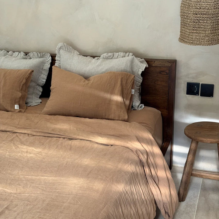 Camel Linen Pillowcase, 40x40 cm, Linen Tales