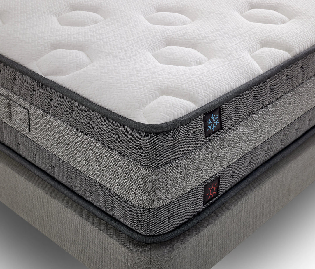 Cool & Wool Mattress, Medium Firm, Pocket Spring, Double-Sided/Thermoregulatory, 180x200 cm