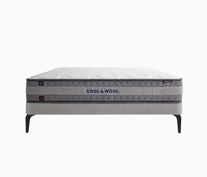 Cool & Wool Mattress, Medium Firm, Pocket Spring, Double-Sided/Thermoregulatory, 180x200 cm