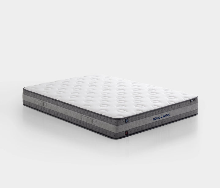 Cool & Wool Mattress, Medium Firm, Pocket Spring, Double-Sided/Thermoregulatory, 180x200 cm