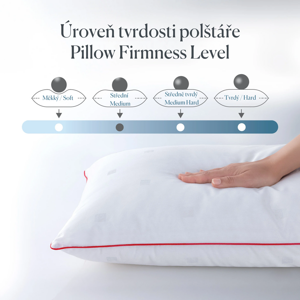 Dacron® 95 Pillow, 750 gr, Washable at 95 °C, 50x70 cm