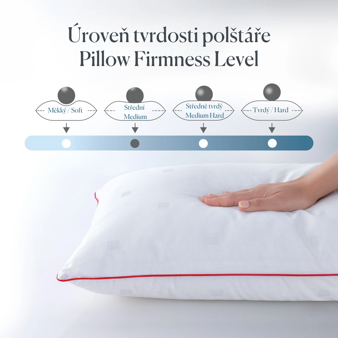 Dacron® 95 Pillow, 750 gr, Washable at 95 °C, 50x70 cm