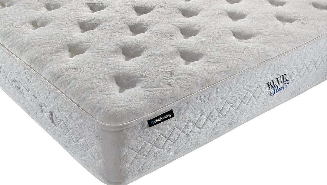 Blue Star Roll Pack Mattress, Hard, Pocket Spring, Double-Sided/Thermoregulatory, 200x200 cm