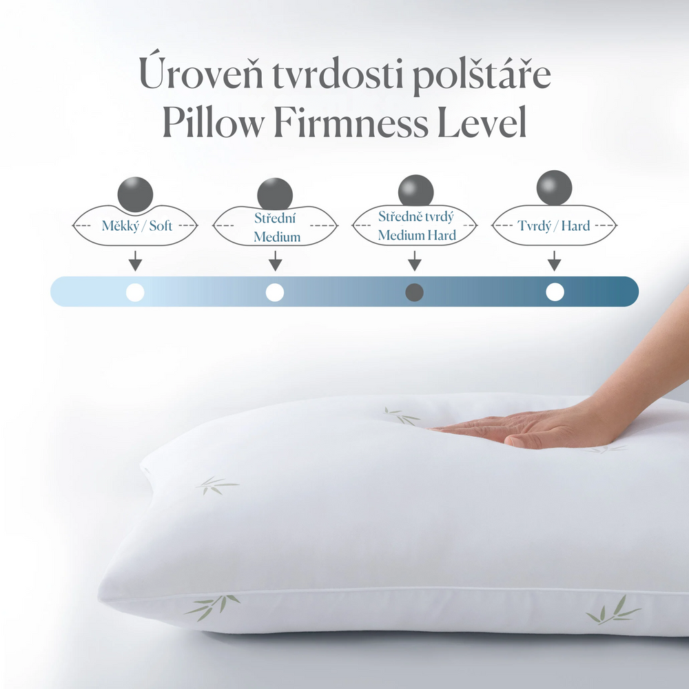 Bamboo Pillow Nuevo, 800 gr, 50x70 cm