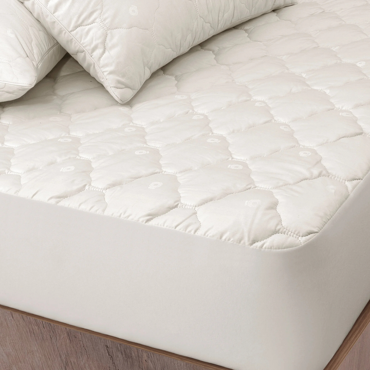 Vilnawashed Crib Mattress Protector, with Wool Filling, Winter, 60x120 cm